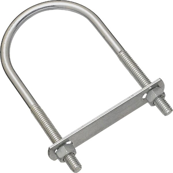 National 5/16 In. x 2-1/2 In. x 5 In. Zinc Round U Bolt N222562 - main